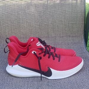 Mens Nike Kobe Mamba Zoom Red and Black Sneakers Size 8.5(wore Once)